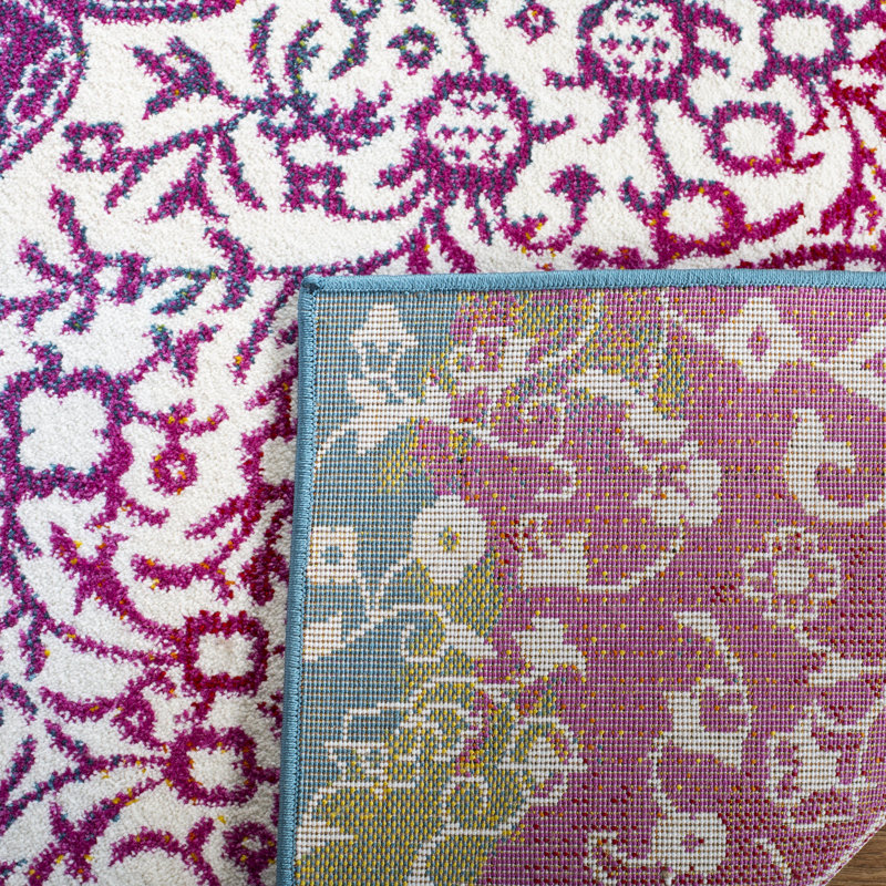 Bungalow Rose Shaddix Machine Woven / Power Loomed Performance Beige